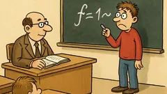 Vtip: Keď ide študent k tabuli, vždy za kriedu