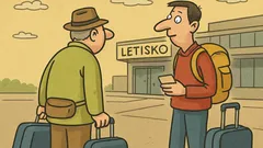 Vtip: Prvý cestovateľský zákon, príchod vždy dlhší