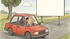 Vtip: Pri jazde autom si nikdy nemôžete