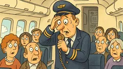 Vtip: Štart lietadla, kapitán hlási pasažierom...