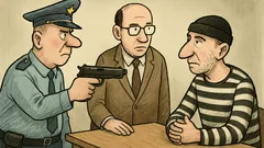 Vtip: Tlmočník sa pýta zlodeja na peniaze