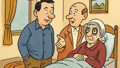 Vtip: Jano, prečo má tvoja svokra kruhy?