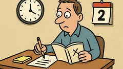 Vtip: Westheimerovo pravidlo hovorí, že úloha trvá