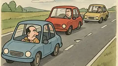 Vtip: Ideš po diaľnici a zrazu protismer