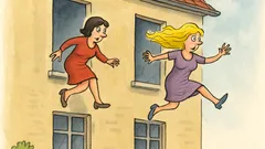 Vtip: Keď naraz vyskočia blondína a brunetka