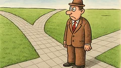 Vtip: Prvý zákon patológie – chodníky nevedú nikam