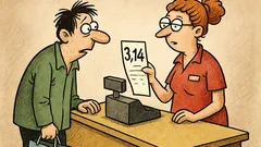 Vtip: Konečná suma je vždy 3,14× vyššia