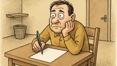 Vtip: Keď máte pero, chýba vám papier