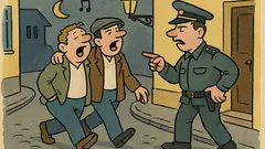 Vtip: Fero s Mišom spievajú v noci