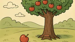 Vtip: Jablko ďaleko od stromu nepadá…