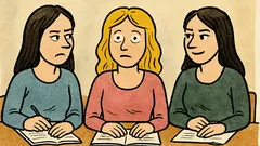 Vtip: Ako sa povie blondínke medzi dvoma brunetami