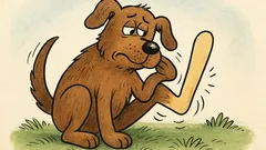 Vtip: Bol raz pes s gumennou labou