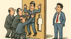 Vtip: Manažér hovorí zamestnancom o úspechu