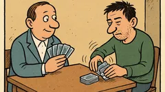 Vtip: Dôveruj každému, ale karty vždy miešaj
