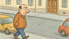 Vtip: Odstavíš auto o šesť domov ďalej...