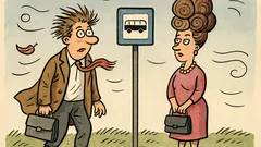 Vtip: Sila vetra je priamo úmerná cene účesu