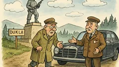 Vtip: Dvaja veteráni sa stretnú na Dukle