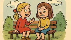 Vtip: Marienka sa pýta smutnú Aničku…