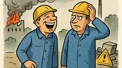 Vtip: Ten, kto sa smeje pri katastrofe vie