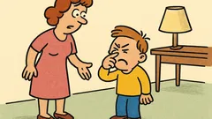 Vtip: Mama, opuchol mi prst