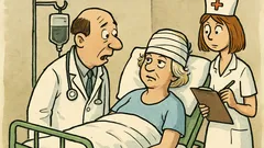 Vtip: Po nehode sa prebudí a povie...