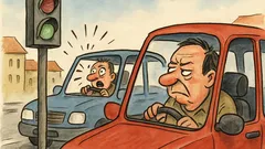 Vtip: Prvý, kto si všimne zelenú, je