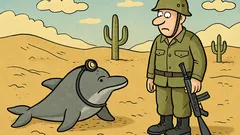 Vtip: Zo záznamov amerického velenia v púšti