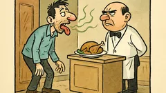 Vtip: Nikdy nie je človek až taký hladný