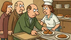 Vtip: V bufete si vyhliadneš tovar