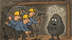 Vtip: Súťažiaci sa rozdelia na baníkov a uhlie