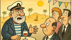 Vtip: Vylodili sme sa na pobreží Afriky, keď...