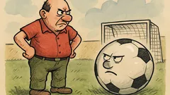 Vtip: S futbalovou loptou sa nikdy nemaznal