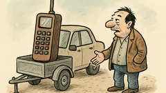 Vtip: Predám ruský mobil aj s podvozkom