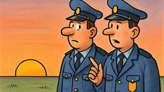 Vtip: Dvaja policajti sa rozprávajú a jeden sa pýta