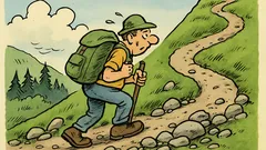 Vtip: Shedenhelmov zákon o ruksaku v horách