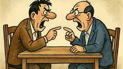 Vtip: Dvaja sa hádajú, každý má monológ...