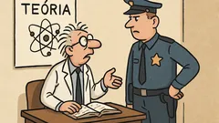 Vtip: Vedec príde za policajtom a povie…