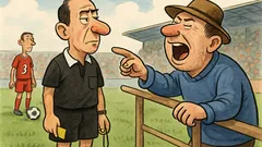 Vtip: Na zápase kričí divák na rozhodcu