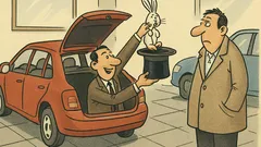 Vtip: Pri kúpe auta si overíte len farbu