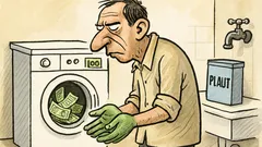 Vtip: Tak často pral peniaze, až…