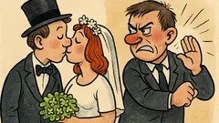 Vtip: Pred svadbou si dávali po pusinke…