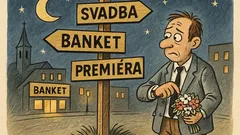 Vtip: V meste sú za rok tri akcie