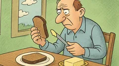 Vtip: Podľa zákona perverzity si chlieb…