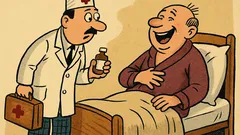 Vtip: Raz sa pacient spýta lekára...