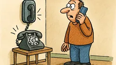 Vtip: Zákon telekomunikácií – ak omylom voláš