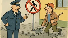 Vtip: Aj ten najhlúpejší zákon raz platí