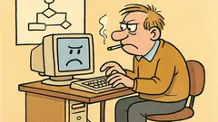 Vtip: Hovorí programátor počítaču, urob niečo...