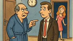 Vtip: Uprostred noci hovorí otec zaťovi