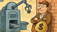 Vtip: Stroje makajú, ľudia len kvôli peniazom