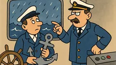 Vtip: Kapitán skúša kadeta námorníckej akadémie…